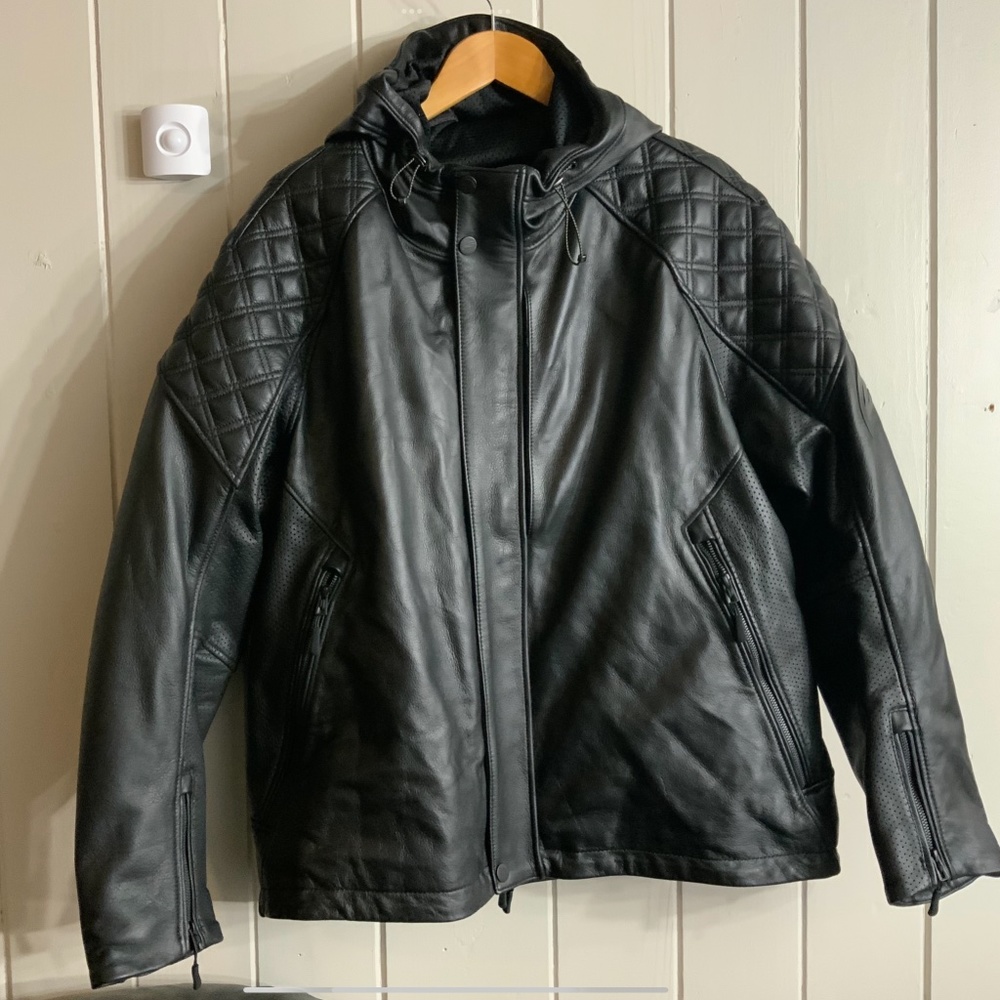 NEW!!!!!!!!! RUROC PREDATOR EVO LEATHER MOTORCYCLE JACKET